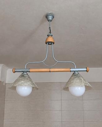 Lampadario a sospensione 2 luci