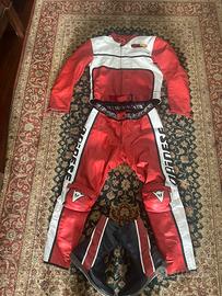 Completo Vintage Dainese + Stivali Sidi anni 80/90