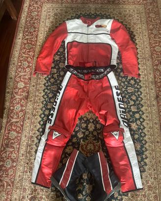 Completo Vintage Dainese + Stivali Sidi anni 80/90