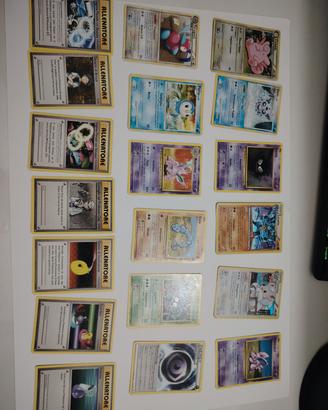 lotto carte pokémon vintage 