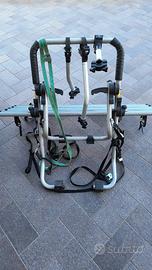 Portabici posteriore auto 3 bici – alluminio