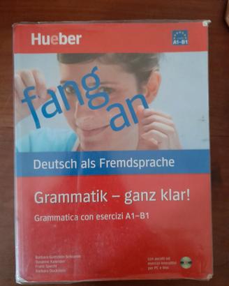 Gramatik ganz klar A1-B1 Tedesco  12 Euro