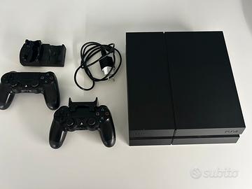 PS4 Sony 500GB + 2 Controller Wireless + Caric
