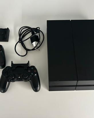 PS4 Sony 500GB + 2 Controller Wireless + Caric