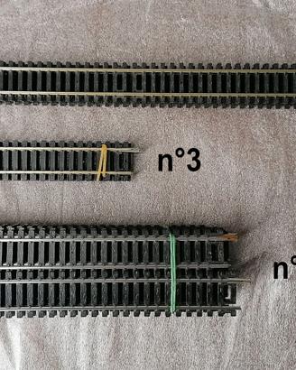Rotaie dritte, curve, scambi (LIMA/HORNBY), H0