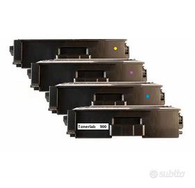 Toner compatibili Brother tn-900 ciano e giallo