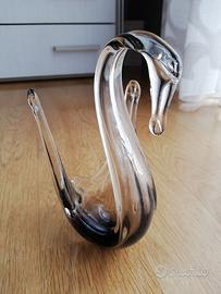 statuetta vintage cigno