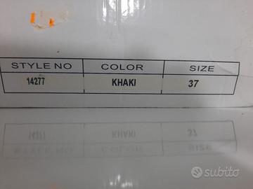 Scarpe con zeppa in sughero