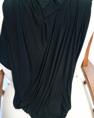 scampolo tessuto jersey nero