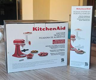  Kit KitchenAid Tritacarne + Insaccatore (U