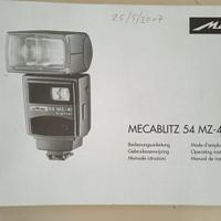 FLASH METZ MECABLITZ 54 MZ-4 PER NIKON