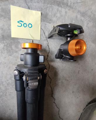 Cavalletto carbonio + testa sfera GITZO