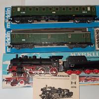 Marklin h0 3098 br 38 db e 2 carrozze