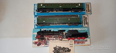 Marklin h0 3098 br 38 db e 2 carrozze