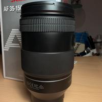 Obiettivo Samyang 35-150 f2/2.8 FE + 8 batterie