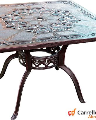 Tavolo da giardino modello Rosa - 100 x 100 cm