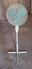 Ventilatore con appoggio staffa da terra