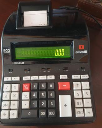 OLIVETTI - CALCOLATRICE TERMICA LOGOS 914T
