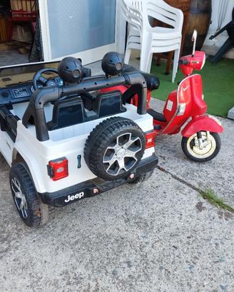 Auto e moto elettrica per bambini 