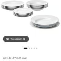 Servizio piatti UPPLAGA Ikea