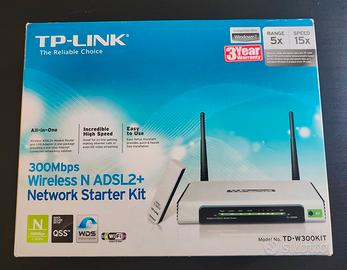 modem router tp link td w 300 kit
