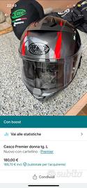 Casco Premier donna Tg L