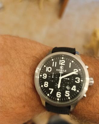 orologio kienzle cronografo quarzo fuori misura 
