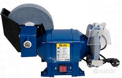 SMERIGLIATRICE MOLA DA BANCO DOPPIA COMBINATA AFFI