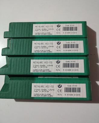 4 Lampade Metalarc HSI-TD 70W/NDL