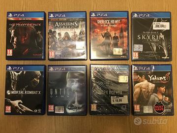 Giochi ps4 collezione (parte 1)