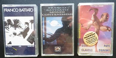 audiocassette Franco Battiato e Claudio Bisio