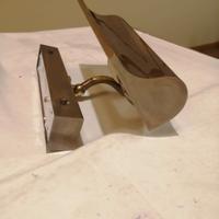 lampada per quadro in ottone vintage