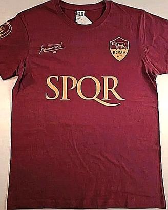 Maglia T-shirt Roma Totti ultimo derby SPQR