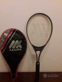 Racchetta da tennis Maxima anni '80.Come nuova