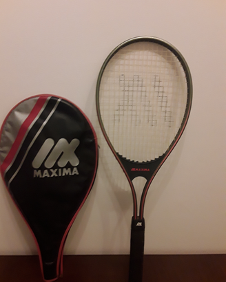 Racchetta da tennis Maxima anni '80.Come nuova