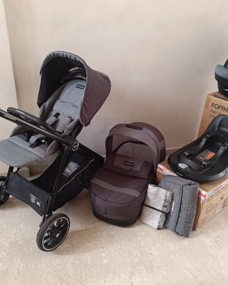TRIO FOPPAPEDRETTI DIVO + ISOFIX + COPRIGANBE