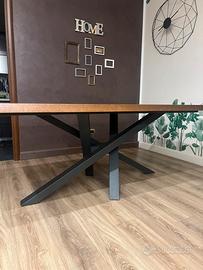 Tavolo Shangai Riflessi Massello/Rovere allungabil