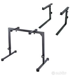 Stand tastiera - K&M OMEGA PRO, con 2 e 3 ripiano