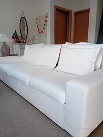 Divano 3 posti sfoderabile con contenitore 