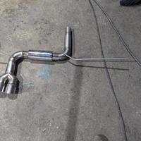 finale scarico diretto con pancia silenziata 