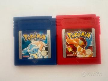 Nintendo Gameboy - Pokemon Rosso e Pokemon Blu