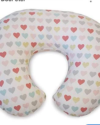 Cuscino allattamento Boppy Chicco - fantasia cuori