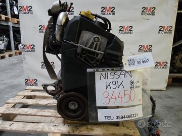 MOTORE COMPLETO NISSAN Note 1Â° Serie K9K 63KW 86C
