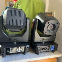 Coppia teste mobili 150w