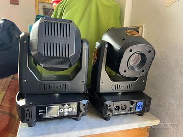 Coppia teste mobili 150w