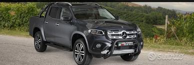 Mercedes X-Class 2018> Roll bar inox nero o lucido