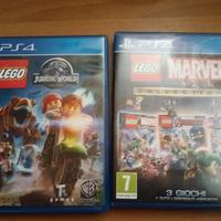 Lego Marvel Collection+Lego Jurassic World PS4