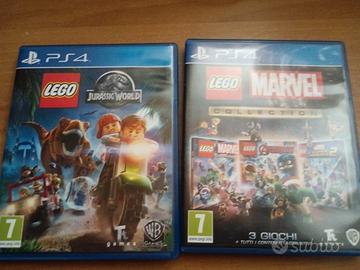 Lego Marvel Collection+Lego Jurassic World PS4