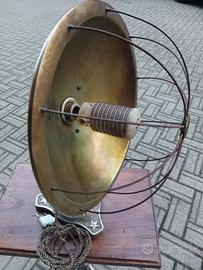 Stufa elettrica a parabola vintage anni '30/'50 