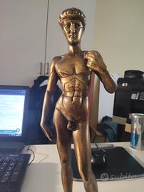 statua David bronzo 40cm